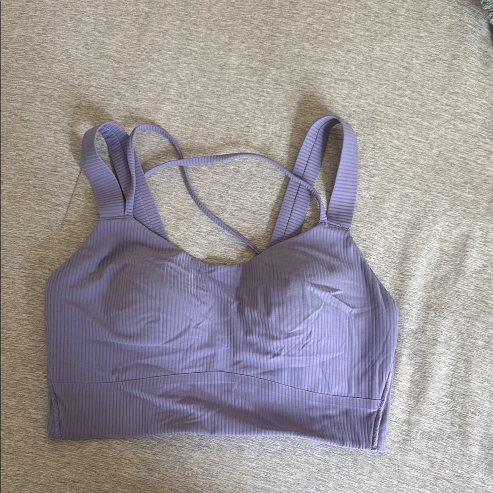 Lululemon lilac sports bra
